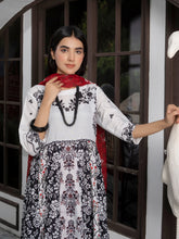 Midnight Blossom Printed 2PC