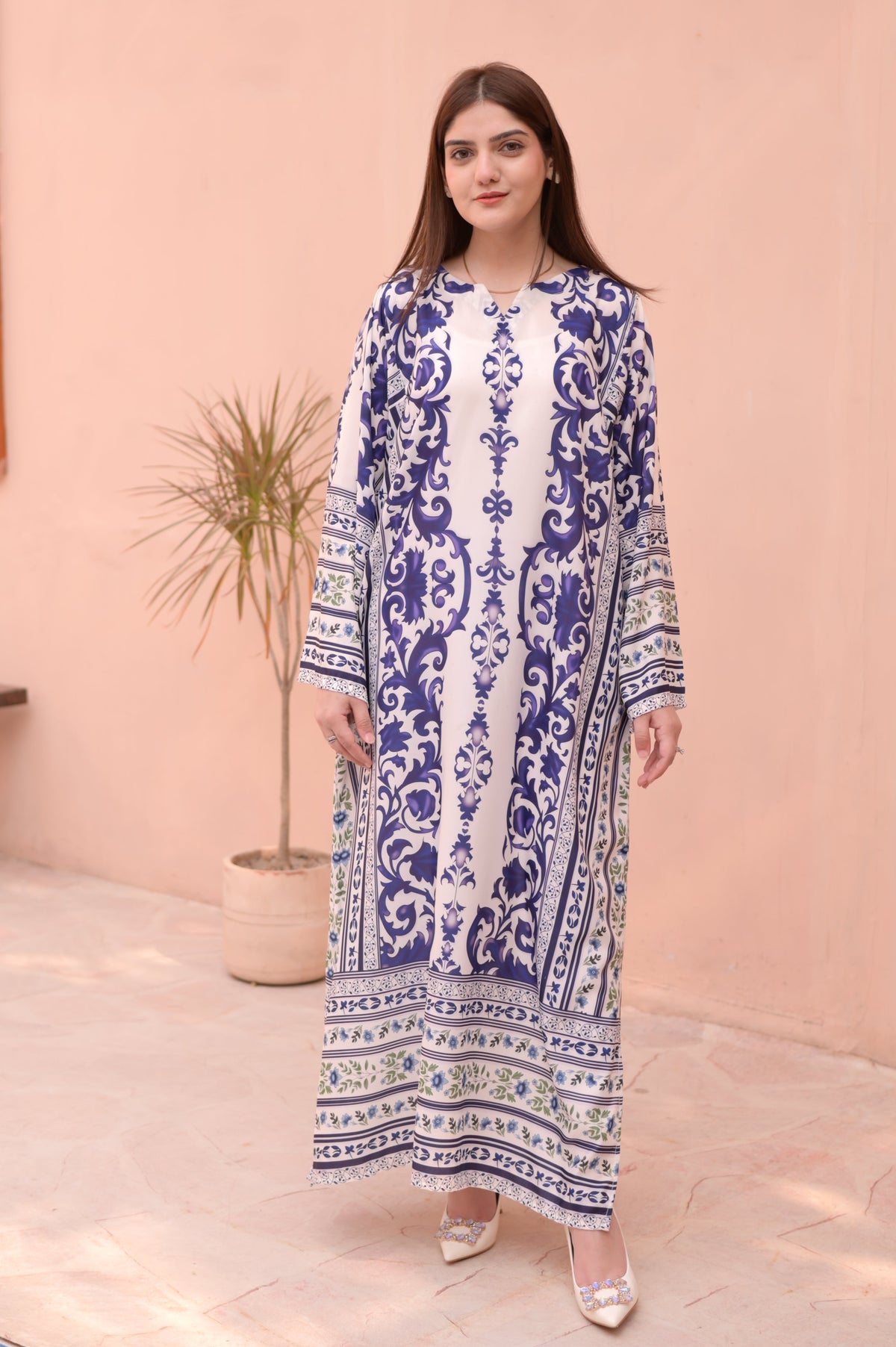 Ivory Blue 1 PC
