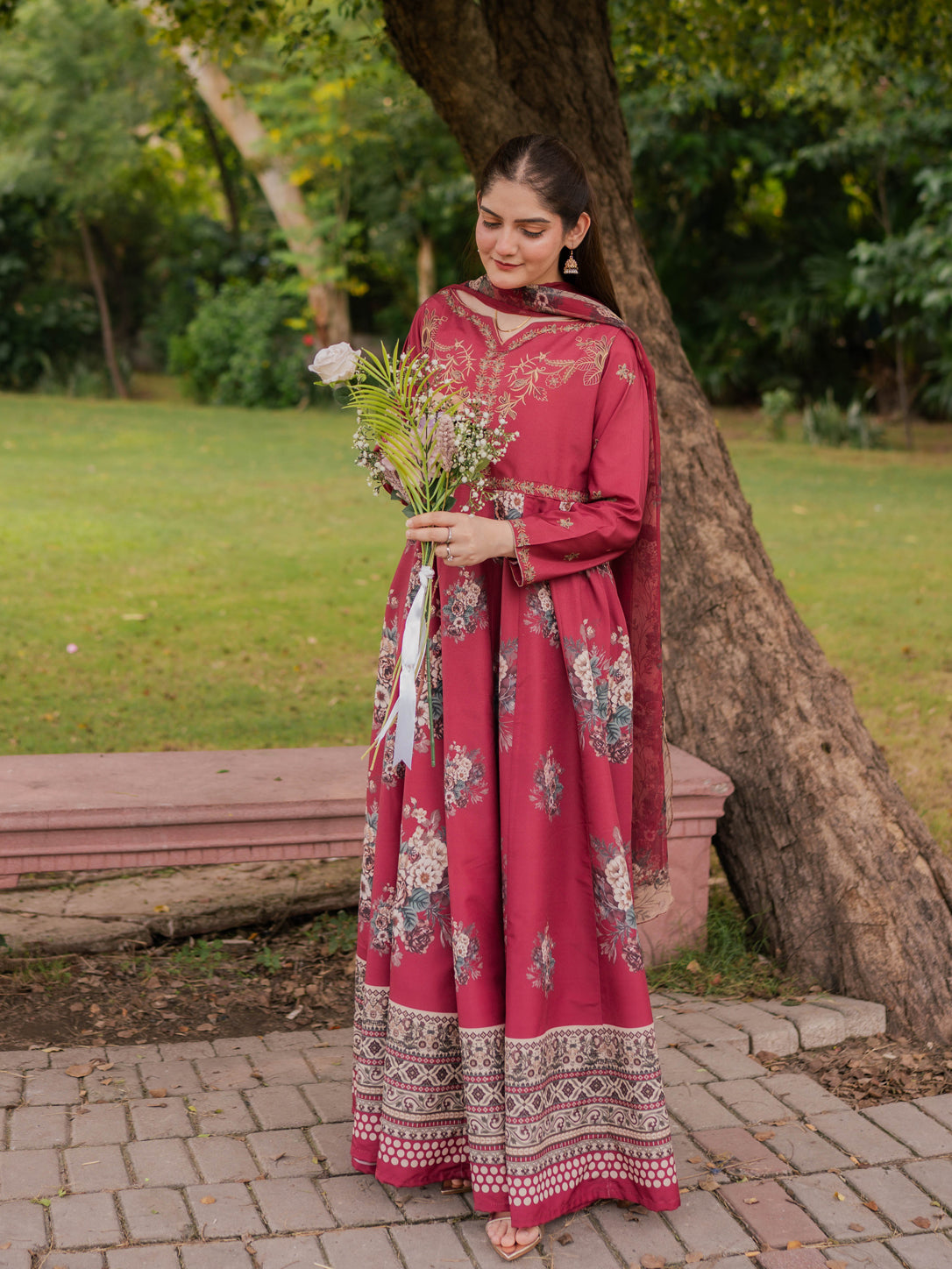 Elara Printed 2Pc
